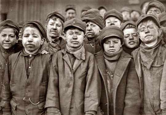 Lewis Hine, Breaker Boys, 1911 ©