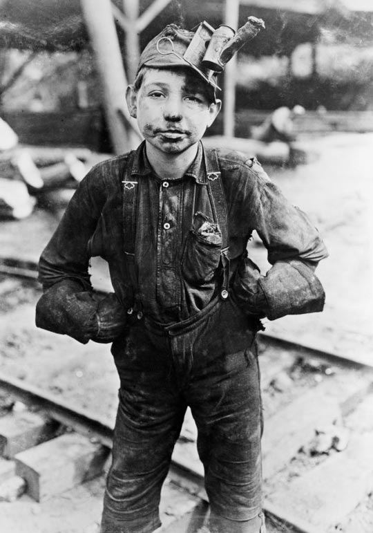 Lewis Hine, Tipple Boy, 1908 ©