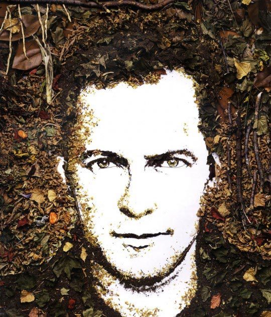 Vik Muniz, Self-Portrait, 2005 