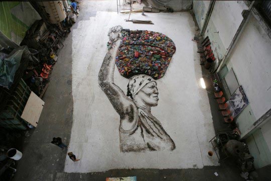 Vik Muniz - Courtesy galerie Xippas