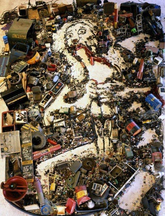 Vik Muniz, Saturn Devoring One of His Sons