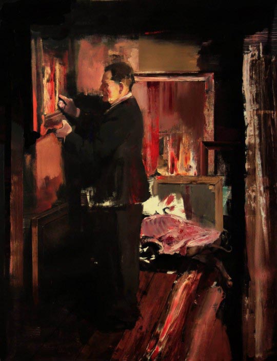 Adrian Ghenie, The Collector 3