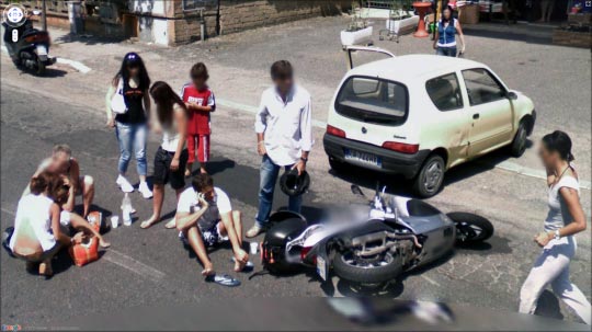 Jon Rafman, Google street view 2010