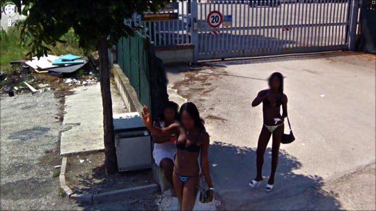Jon Rafman, Google street view 2009