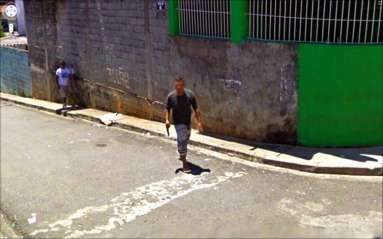 Jon Rafman, Google street view 2010