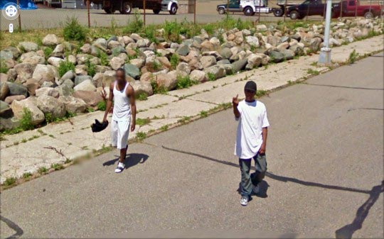 Jon Rafman, Google street view 2010