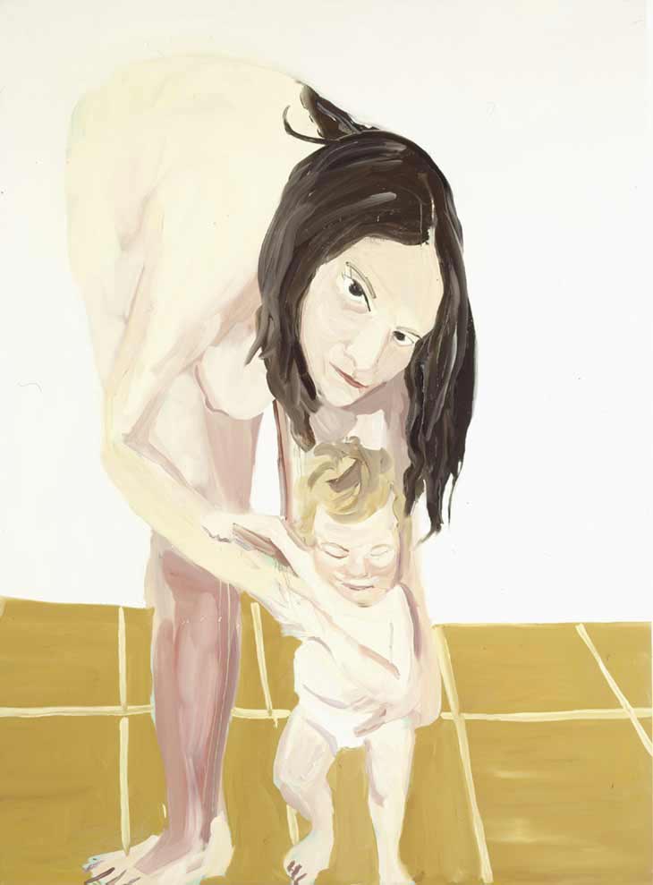 Chantal Joffe, Mother and Child II
