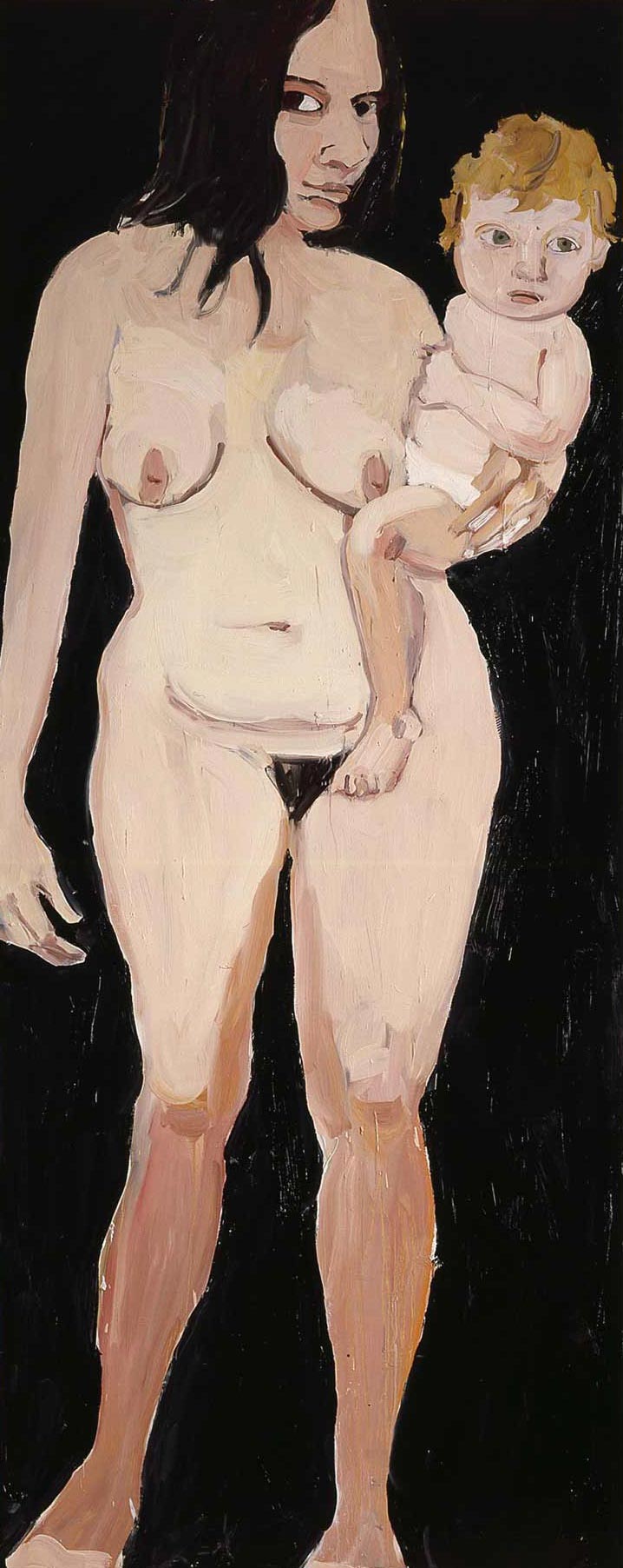 Chantal Joffe, Mother and Child I