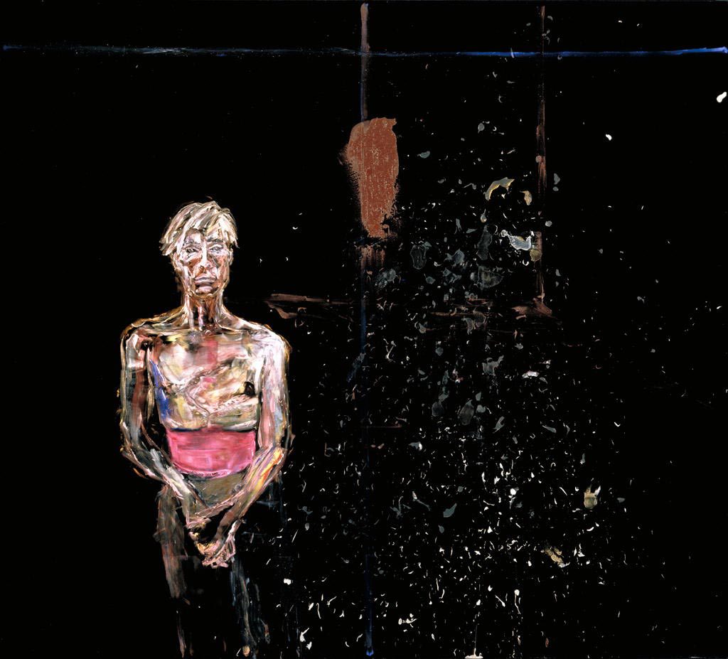 Julian Schnabel, Portrait of Andy Warhol