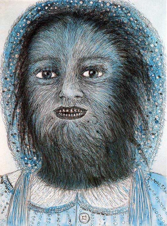 Kiki Smith, Wolf girl, 1999 ©