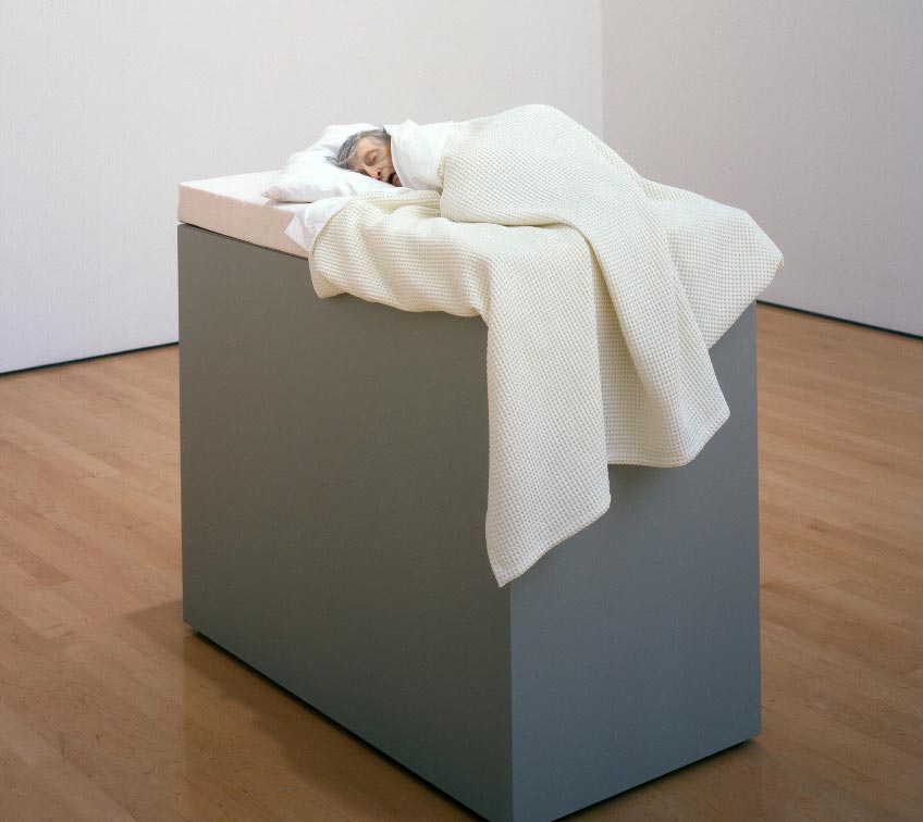 Ron Mueck, Untitled (Old Woman in Bed), 2000