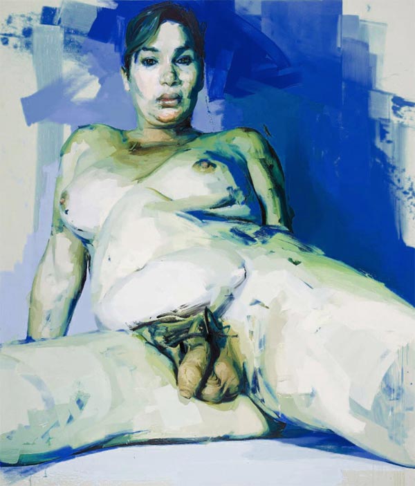 Jenny Saville, Passage, 2004, Oil on canvas