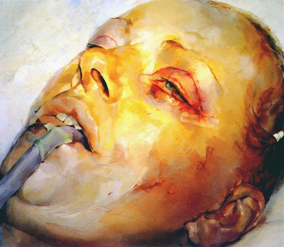 Jenny Saville, Knead, 1994, Oil on canvas