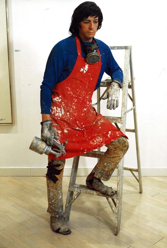 Duane Hanson, Artist with Ladder, 1972