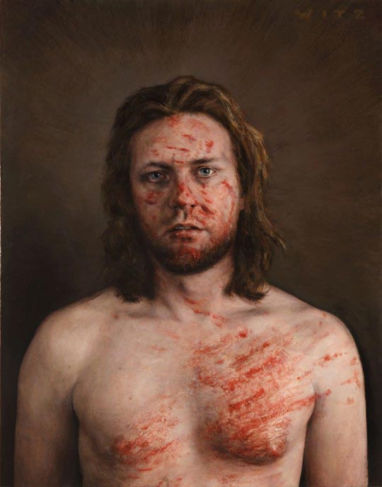 Dan Witz, Man of Sorrows, 2011