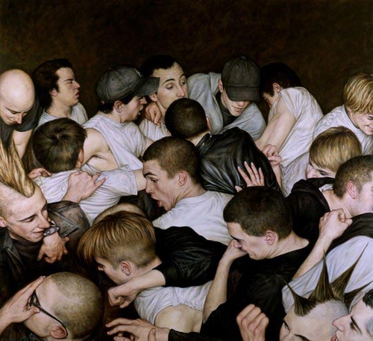 Dan Witz, Mosh Pit, 2011