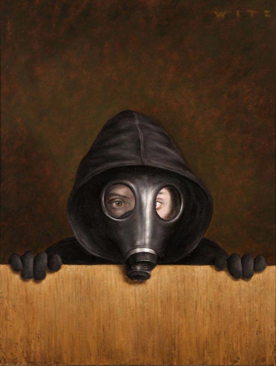 Dan WitzTiffy hoody gas mask, 2011