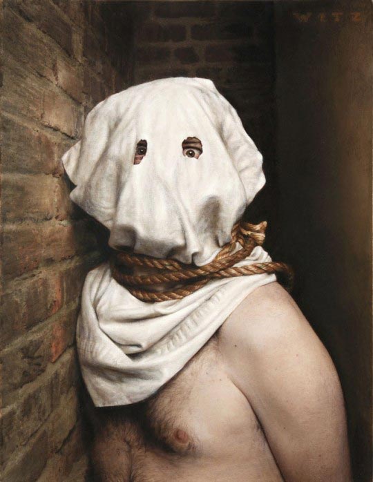 Dan Witz, Tony hooded, 2011