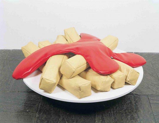 Claes Oldenburg, French Fries and Ketchup, 1963