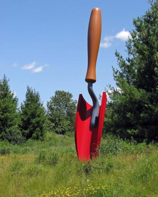 Claes Oldenburg, Plantoir, 2001