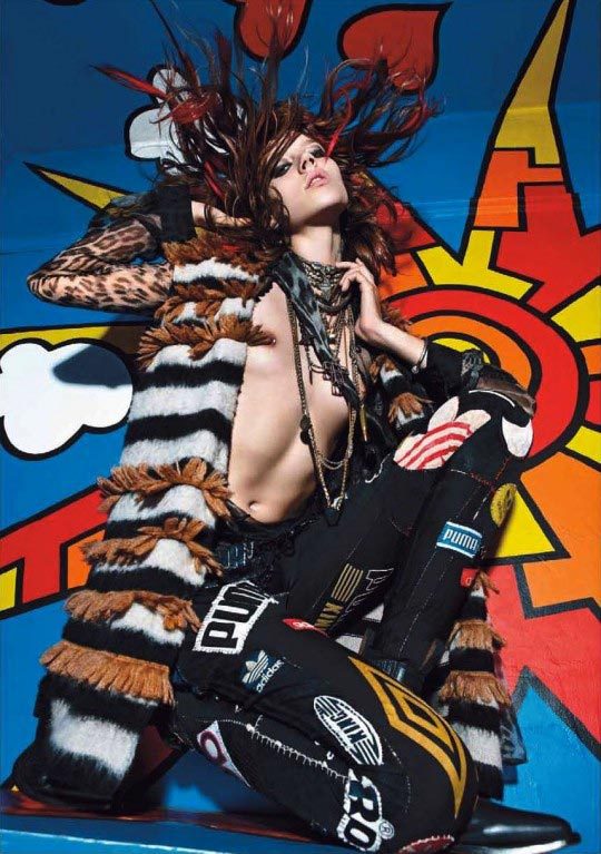  Freja, W Magazine, Kapow! Mario Sorrenti