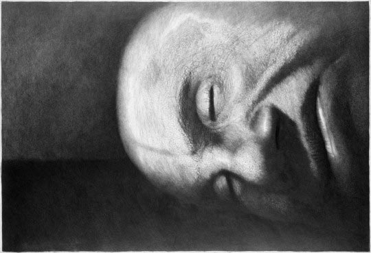Davor Vrankic, High noon, No Title, 2001, Mine de plomb sur papier, 70 x 100 cm 