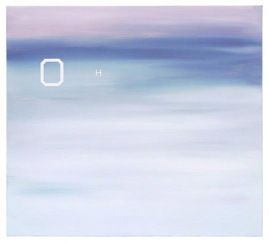 Oh, 1983, oil on canvas, 91,4 x 101,6 cm  Ed Ruscha