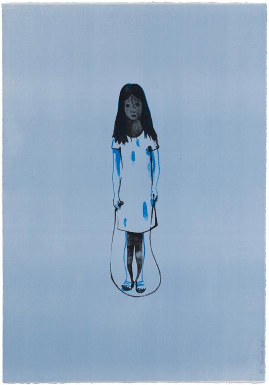 Françoise Pétrovitch, Seule la corde, 2010 