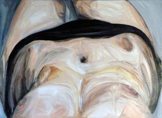 Julien Legars, BlackPantie, 2010, 100x73cm