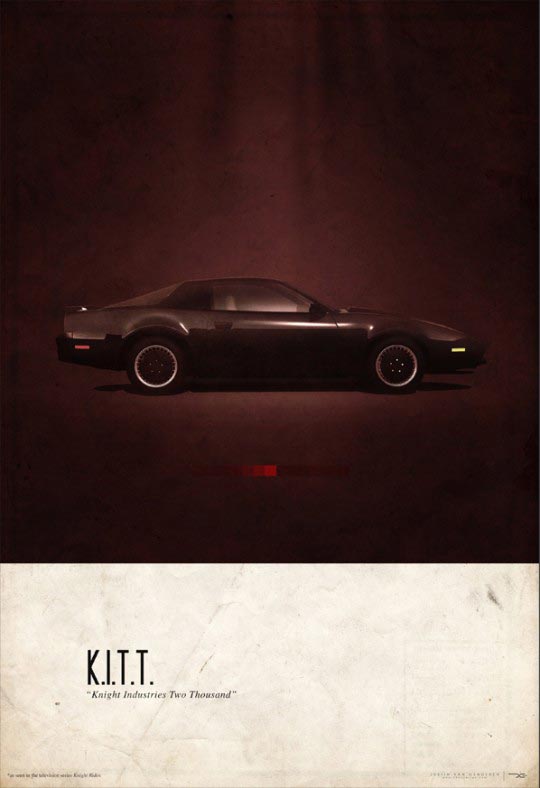 Justin Van Genderen, KITT, Cars, 2046design