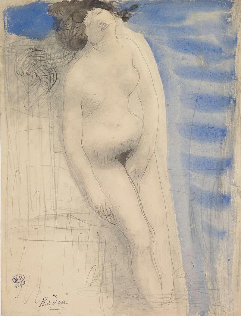 Auguste Rodin, Femme nue, une main entre les cuisses dite naissance de Vénus 