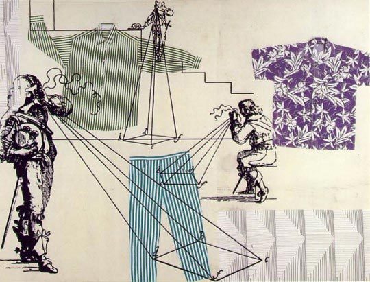 Measuring Clothes, 1994 Sigmar Polke