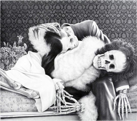 Laurie Lipton, Death and Romance, 2008