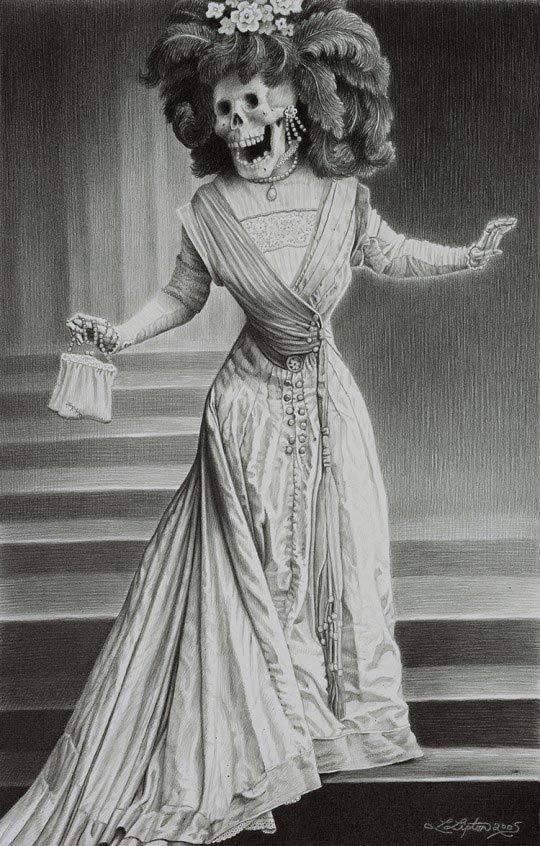 Laurie Lipton, La Catrina, 2005