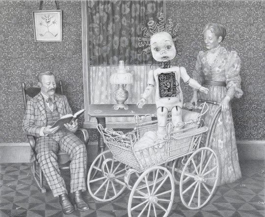 Laurie Lipton, Off Spring, 2010
