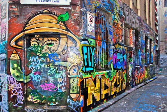 Street art, Melbourne