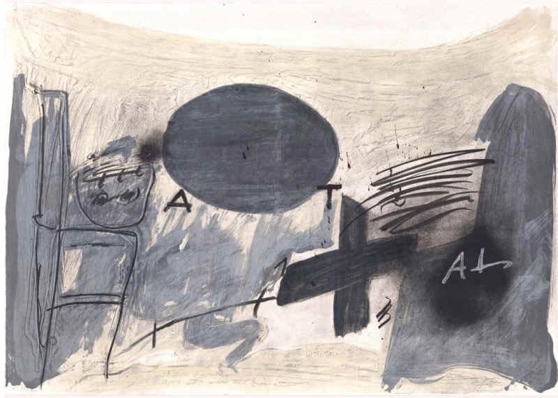 Antoni Tàpies, Oval Gris