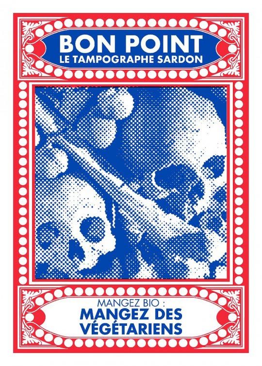 Le Tampographe Sardon, Vegetariens, Bonspoints Modernes