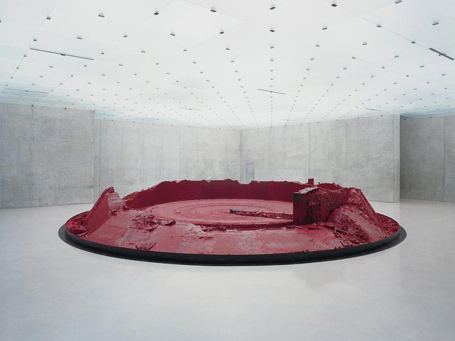 Anish Kapoor, My Red Homeland, Installion: Kunsthaus Bregenz, Autriche