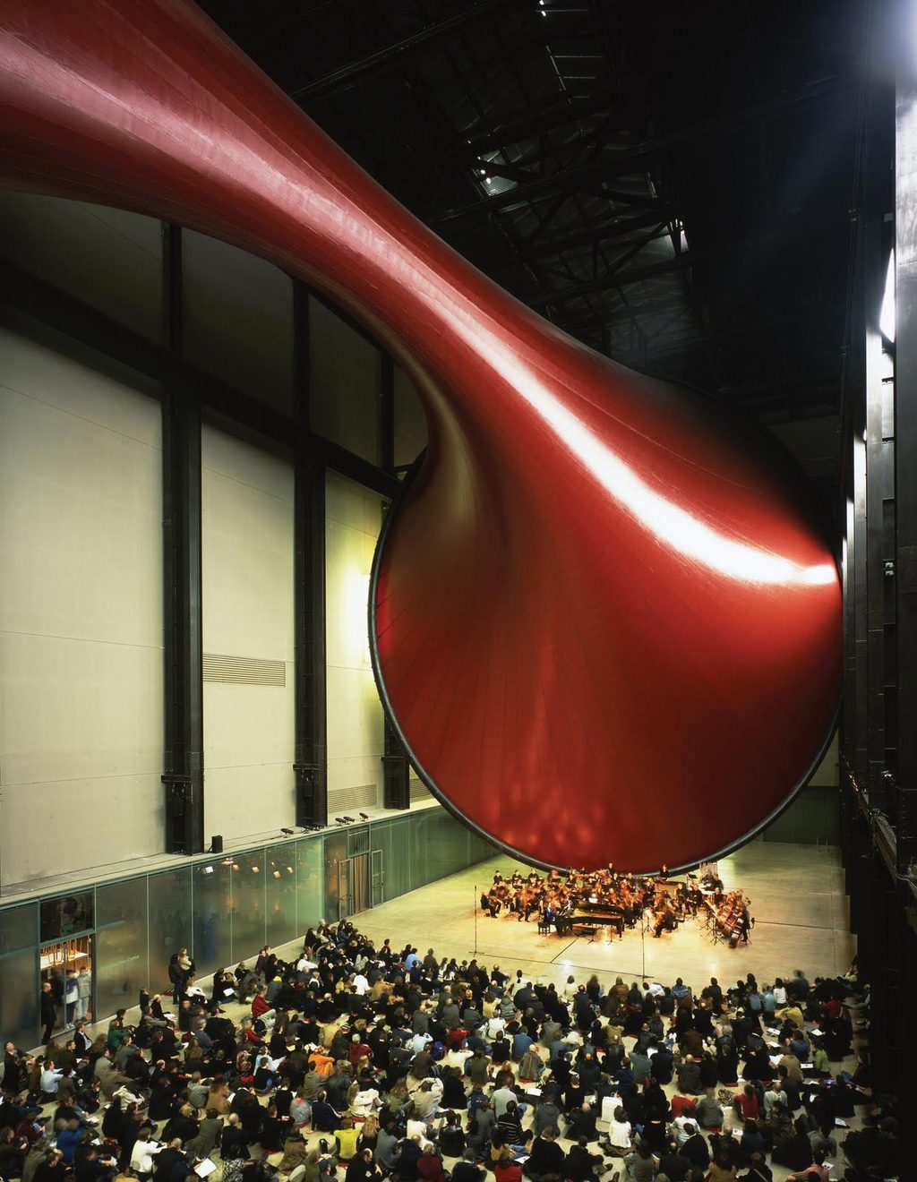 Anish Kapoor, Marsyas, Installation: Tate Modern, Londres
