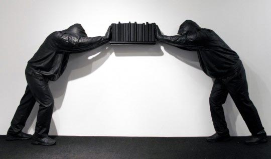 Mark Jenkins, Bookends (Resin Series) 2011, Car Michael Gallery