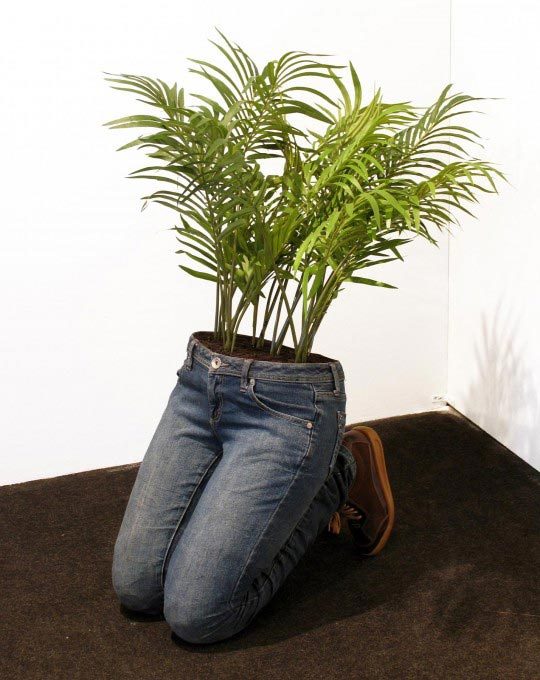 Mark Jenkins, Fern Girl, 2011, Car Michael Gallery