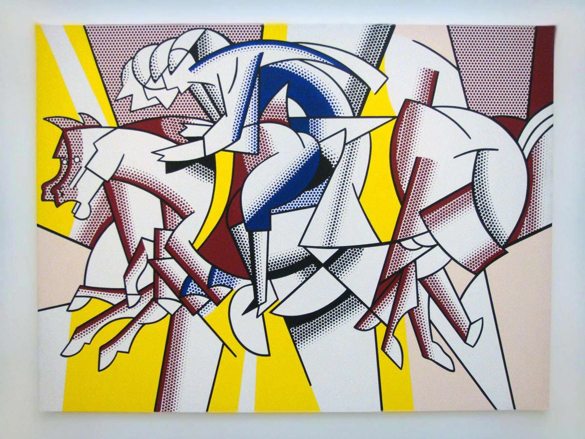 Roy Lichtenstein, The Red Horseman, 1974, MUMOK
