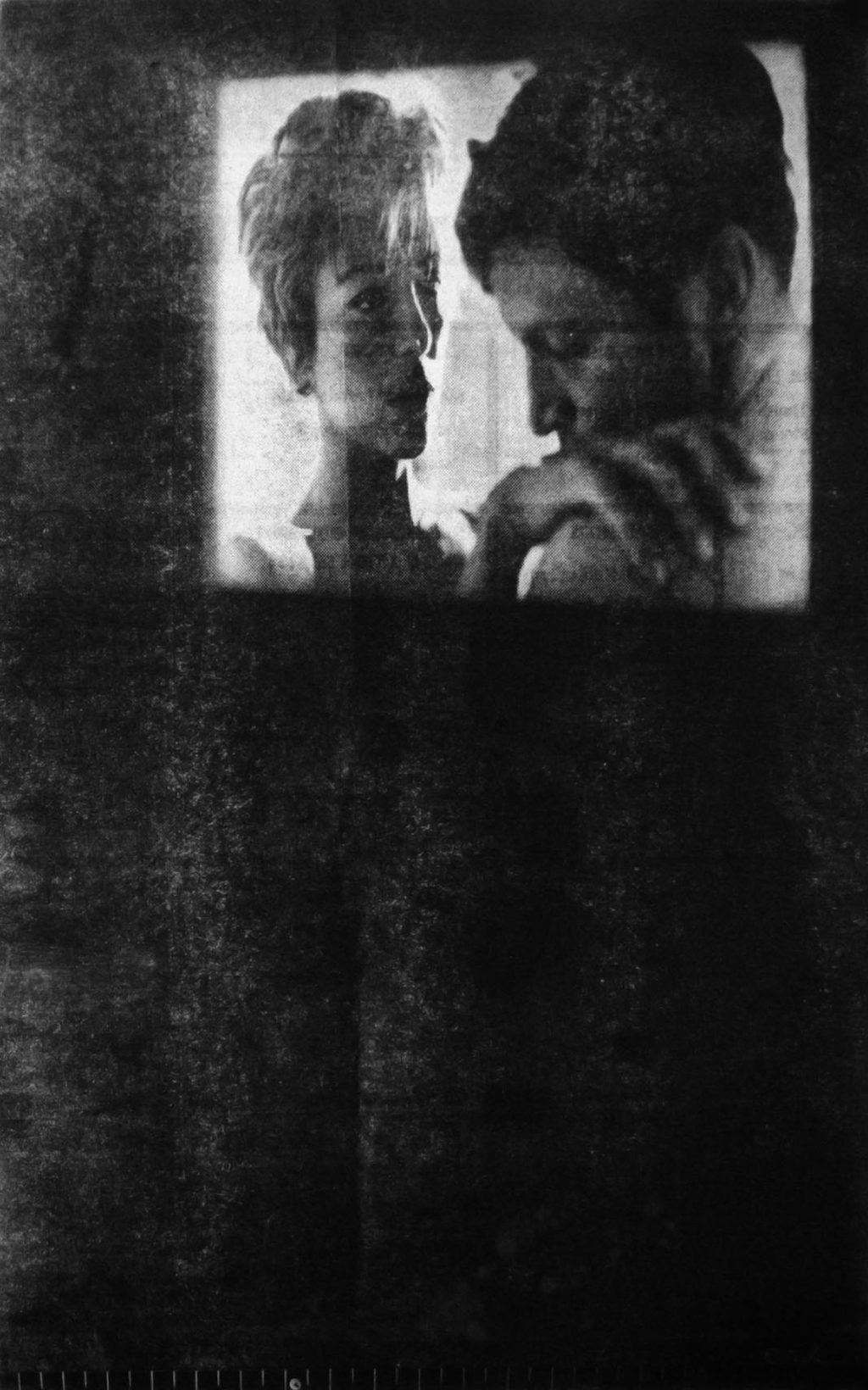 Mimmo Rotella, Lo schermo, 1965, MUMOK