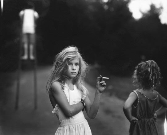 Sally Mann, Candy Cigarette, 1989