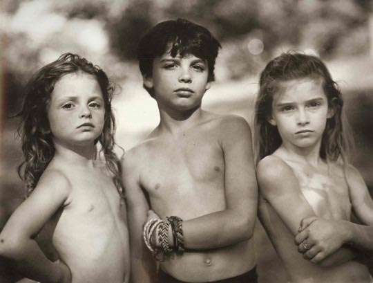 Sally Mann, Emmett, Jessie and Virginia, 1989