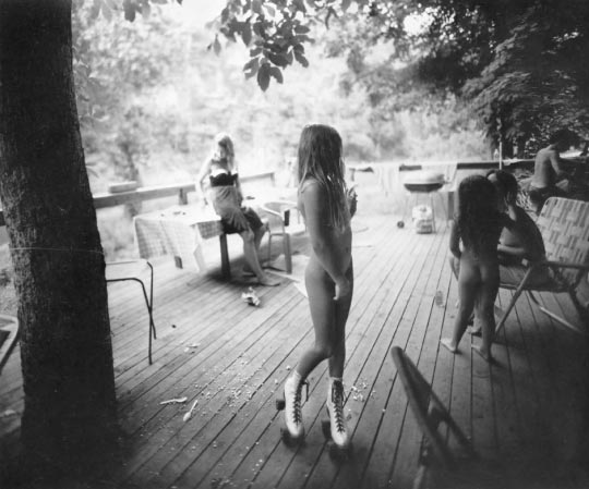 Sally Mann, White skates, 1989