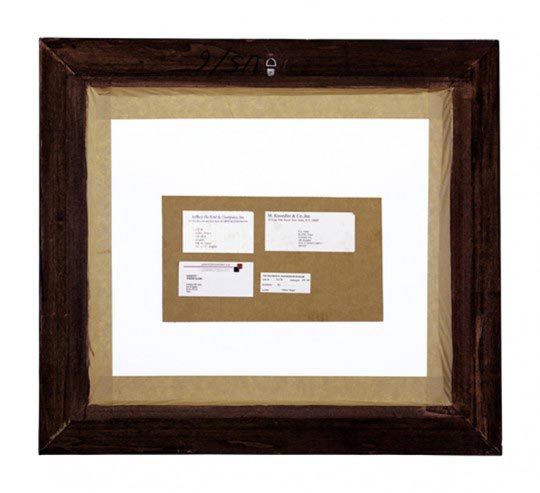 Philippe Gronon, Verso n°27, Untitle, par Frantz Kline, collection particulière, New York, épreuve numérique pigmentaire, 66 X 72 cm (2008-2010).