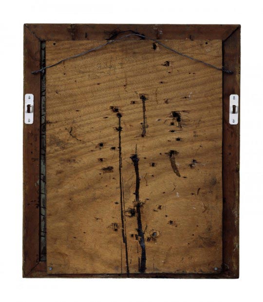 Philippe Gronon, Verso n°22, Old master - Séance galerie J., par Niki de Saint Phalle, collection Mamac, Nice, 83,5 X 73,5 cm (2008).