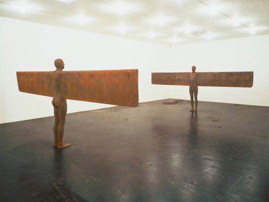 Antony Gormley, Poles Appart, 1996 